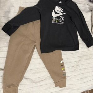 Nike Kids Brown Jogger Pants